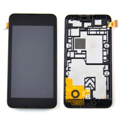 LCD/Display + Touch com frame para Lumia 530 Preto